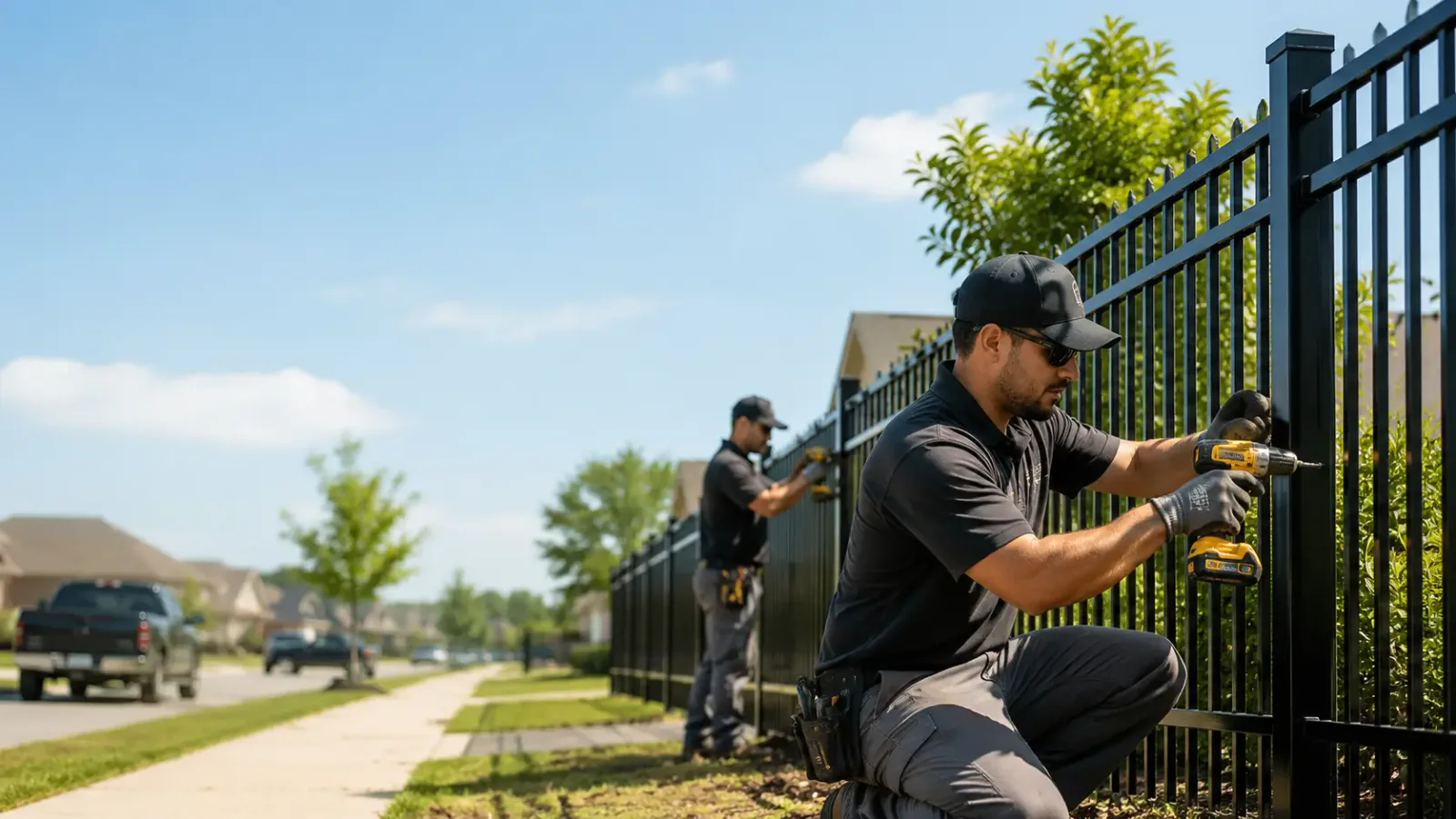 Metal Fence Installation in Grapevine, TX